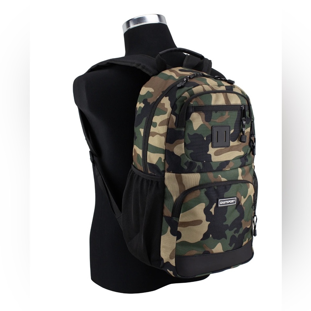 Eastsport Unisex Eclipse 19" Core Backpack, Army Camo